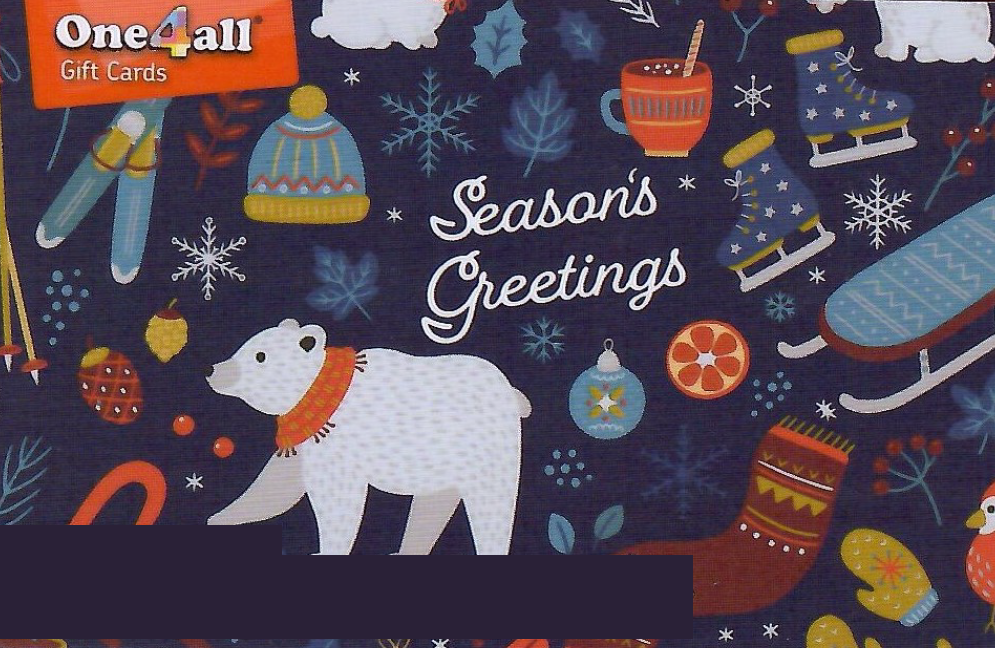 Season Greeting One4All Giftcards