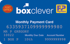 paymentcard Boxclever